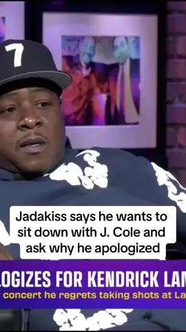 #Jadakiss says he wants to sit down with #JCole and ask why he apologized 