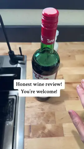 #wine #redredwine #honestreview #blegh #no #nothankyou #saturdayvibes #fypp #virall #winetime 