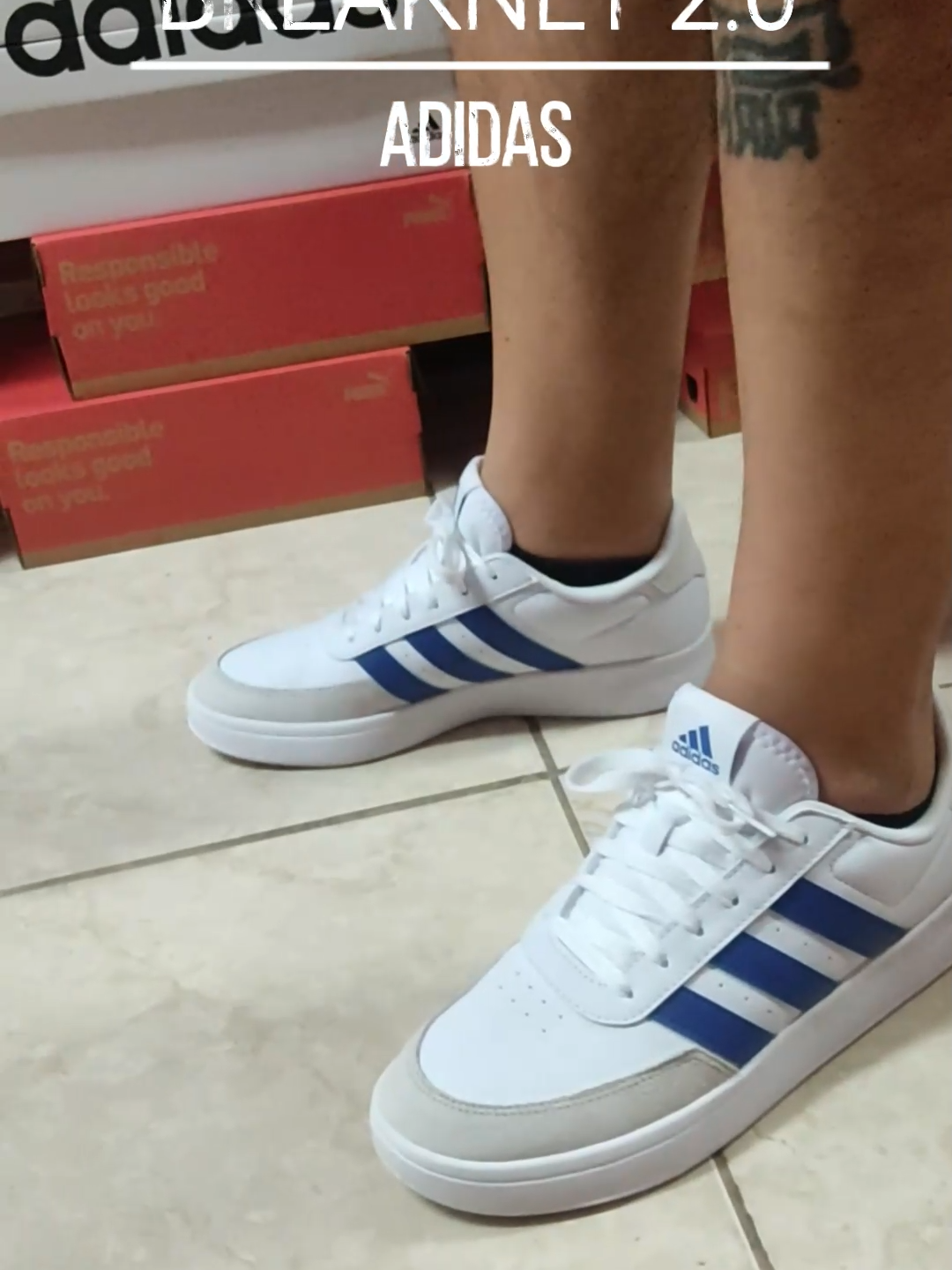 ADIDAS BREAKNET 2.0 😎 #trepssport #zapatillas #zapatillasadidas #adidas  #zapatillasoriginales #zapatillasblancas