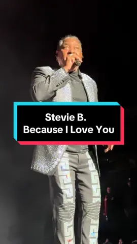 @STEVIE B - Because I Love You 🎶 #fyp #stevieb #becauseiloveyou #80smusic #80s #oldiesvibe #freestyle #pop #music @Pacific_Concert_Group @DJ Slice 