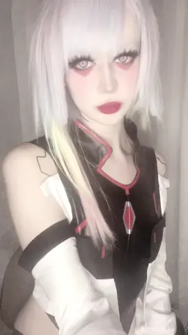 But now you’re gone.. #cyberpunkedgerunners #cyberpunkedgerunnerslucy #cyberpunkedgerunnerslucycosplay 