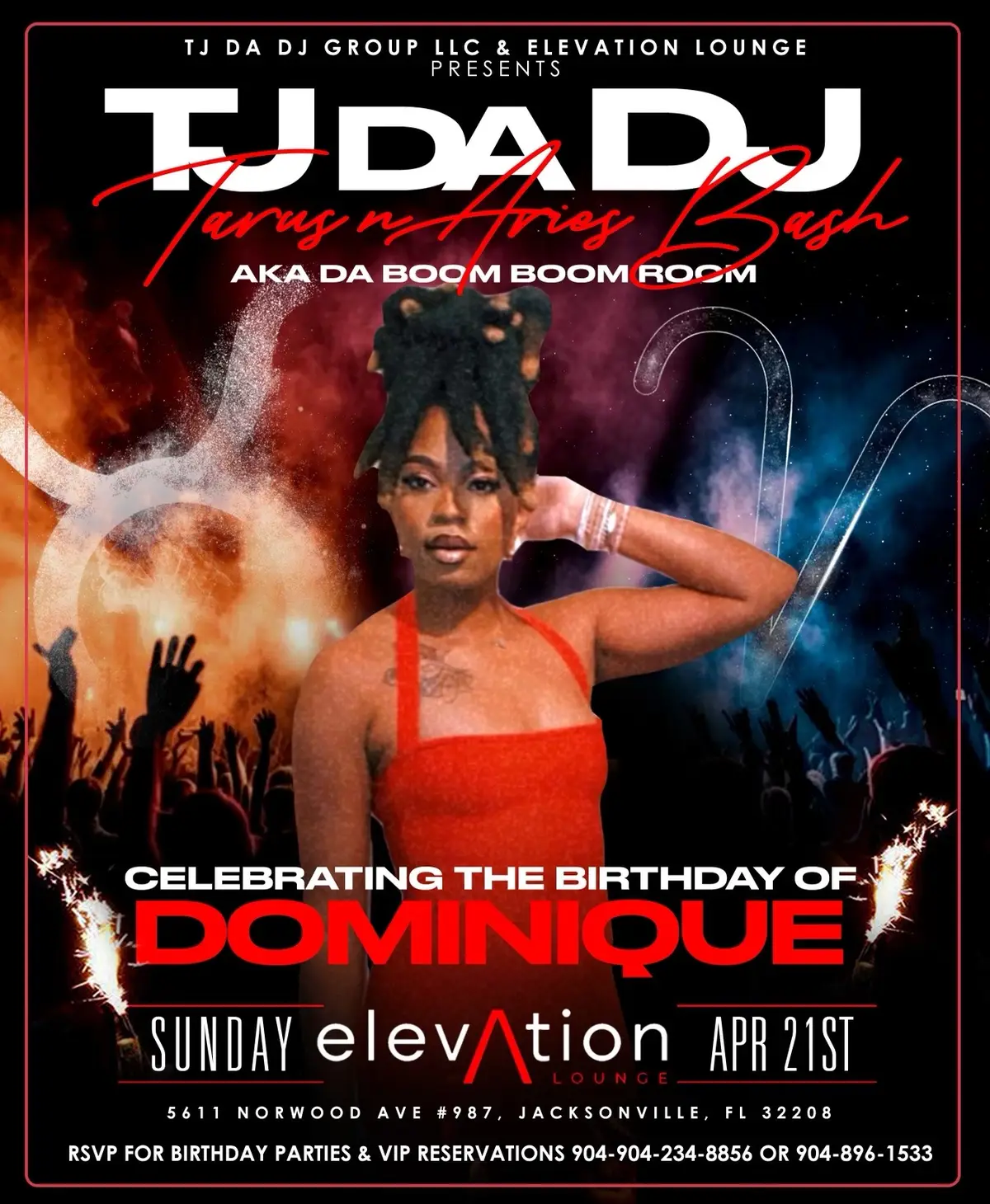 Pull up on me APRIL 21st The Official Aries/Taurus Bash  …. A night to remember‼️‼️