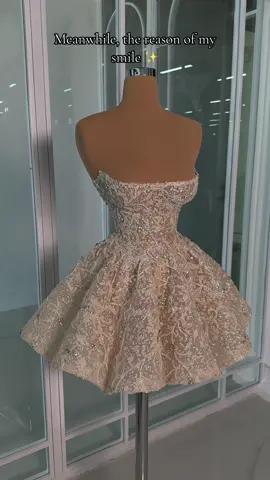 Pick your favorite smile 🤍                                 #dress #shortdress #fyppppppppppppppppppppppp #fypシ #newdresses #fypシ゚viral #fyp #foryourpage #foryourpages #shine #slayy #glamour #dressgoals #styleinspiration #fashioninsta #trending #promnight #prom 