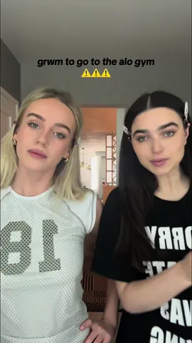 trying to do no makeup makeup so we look like all the hot alo people