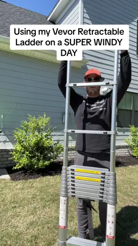 This ladder belongs in every home! Lightweight, durable, and user friendly! I am so impressed! @Vevor_US 