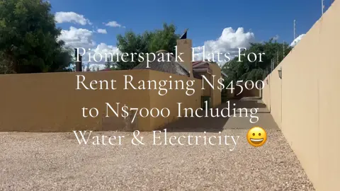 Flats For Rent Pionierspark This flats are available for rental immediately and are ideal for young professionals  Bachelor flat with  N$4500 Including water and electricity  Bathroom  Aircon Kitchen zinc  1  Bedroom flat  N$6000 Including water and electricity  Open plan lounge ,kitchen  Aircon Bathroom  2 Bedroom flat N$7000 Including water and electricity  Open plan lounge,kitchen  Aircon Bathroom  Deposit, stamp duty and admin fees payable  #windhoeknamibia🇳🇦 #windhoekproperties #harvestrealestate #property #houses #Home #namibiantiktoker🇳🇦 #rent #realestateinvesting #rental 