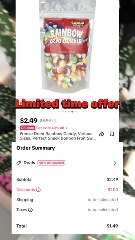 I like this rainbow candy