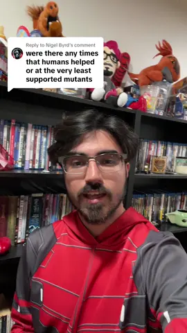 Replying to @Nigel Byrd #greenscreen in terms of just “help”, there are a TON of human allies in x-men stories #xmen #marvel #comics #xmen97 #fallofthemutants #nikhilexplains 