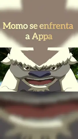 Momo se enfrenta a Appa. . . #avatarthelastairbender #avatar #aang #parati 