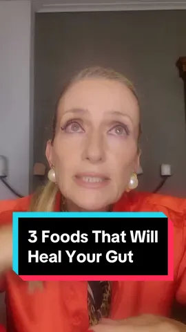 HEAL YOUR GUT with these 3 foods you can find ANYWHERE! 😁 #guthealth #healyourgut #naturalhealing #healthyfoods #healingfoods #wellnesscoach #holisticwellness 