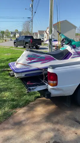 Took the ski on the water #jetski #2stroke #mechanic #shesmint #mint 