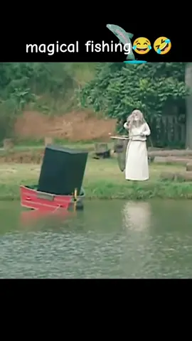 fishing with magic #fishing #funnyvideos #funny #fypシ #prank #fyp #viral 