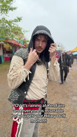 coachella but make it renaissance and rainy
