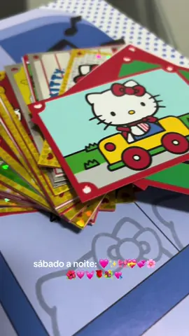 i’m just a girl…..!!!!! fã a 22 anos te amo hello 🩷 #hellokitty #album #figurinha #albumdefigurinhas #sanrio #hellokittylover #fy #fyp 