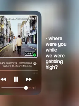 Champagne Supernova #oasis 