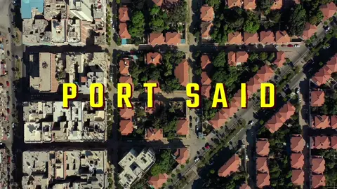 Port Said From Above ✈️📸 . . . #portsaid #egypt #drone #cinematic #travelphotography #reels #fyp 