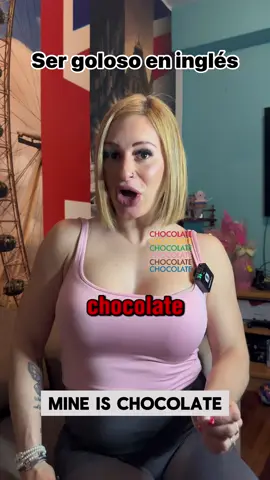 Ser goloso en inglés. #santiagodecompostela #englishhomeland #academiadeinglés #inglesfacil #inglesonline #aprenderingles 