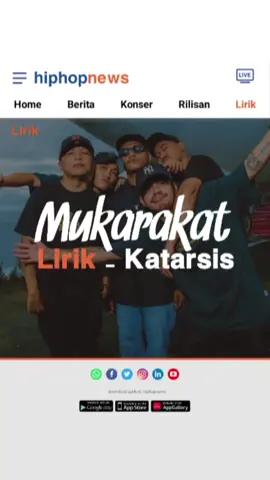 Lirik Mukarakat - Katarsis (Vers Dflow) #hiphopnews #mukarakat #katarsis 