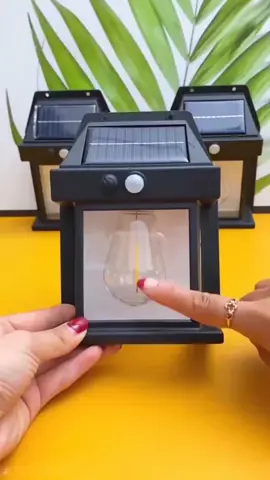 Solar tungsten filament lamp bubble wall lamp, the courtyard installed it is not only bright and beautiful, but also does not use electricity charge # solar garden lamp # solar wall lamp # garden lamp #malaysiatiktok #fyp #foryou #tiktok #malaysia #fypシ 