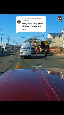 Replying to @brendajoshua0 Thank you for Watching! #👀 #♥️ #fyp #foryou #foryourpage #dashcam #trucker #LBI #NJ 