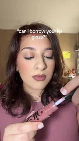respectfully, no. 🤷🏻‍♀️ @Saie #saie #saiebeauty #lipgloss #lipoil #lippies 