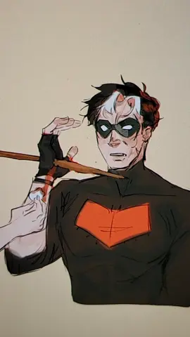 TIM DRAKE IS NOT ACTUALLY ALLERGIC TO SHRIMP YOU ALL LIED TO ME. ITS ALL FANON. since my caption has been gone for most of my tiktoks by now, here is a personalized list of things I thought about while making this multi hour atrocity: 1. I have no idea what's happening to my artstyle, however I do hope it's still recognizable (don't mind the artstyle change two seconds in) 2. do you know the muffin man? the muffin man? the muffin man. 3. some tiktoks I made I regret making because I hate how they turned out and if I wasn't a semi attention -- then I would've taken them down already 4. I have so many ideas for tiktoks but I am lazy so this idea I got is from like January 5. I should learn ballet 5. I should not learn ballet that's a stupid idea I barely move and function  7. I CSNT FREAKING DRAWWWWWWWEE 8. I like snickers bar 9. I sometimes think about what happened to the gender fluid people. they must have evaporated or something. 10. for legal reasons everything I said prior is alleged and I do not take responsibility for my words 11. word  12. ballet ruins your toes. don't do ballet if you like your toes 13. I asked for your daughter's hand in marriage and she said no 14. I am genuinely tweaking 15. I am better than my twin brother because I got into a better university 16. I dislike squash and zucchini. they look the same in my mind but one of them is yellow and the other is green.  17. no one ever mentions how shaky my hand is when I record tiktoks which I guess is good? 18. I figured out why my caption doesn't work. I am finally free. #batman #dccomics #comic #superhero #batfamily #robin #teentitans #dc #gotham #brucewayne #batman #richardgrayson #jasontodd #dckgrayson #timdrake #redrobin #lesliethompkins #nightwing #redhood 