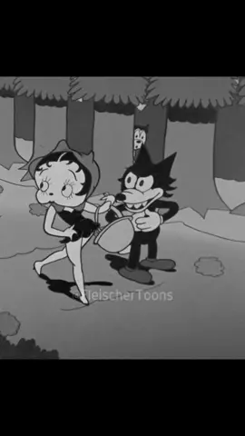 🌞Morning Stroll🌞 #bettyboop #fleischerstudios #maxfleischer #cartoon #cartoons #caricatura #caricaturas #littleredridinghood #wolf 