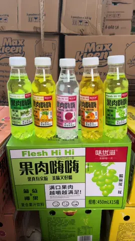 Nước Ép Trái Cây Thạch Đủ Vị Xoài,Đào,Dứa,Nha Đam,Vải,Cam,Bưởi,Nho 450ml#noidiatrung 