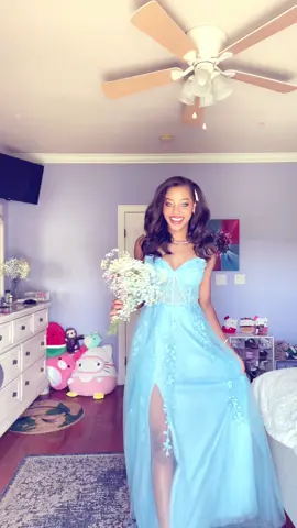 happy prom🩵#fyp 