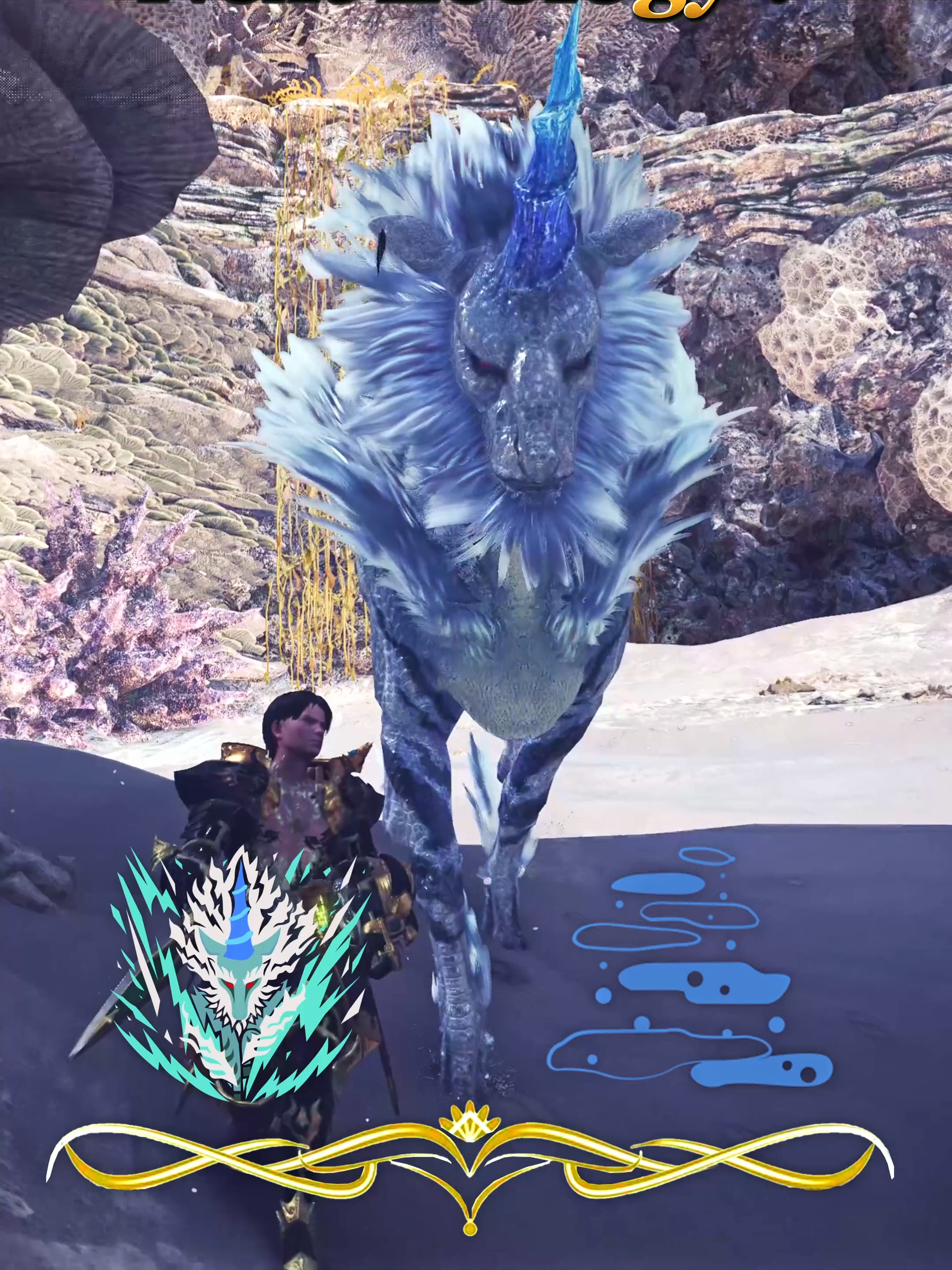 Ecology Kirin - Coral Highlands Monster Hunter #monsterhunter #monsterhunterworld #monsterhunterworldiceborne #monsterhuntericeborne #iceborne #mhw #mhwi #mhwib #draynesahane #kirin