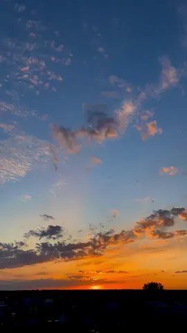 Небо - не видно края 😍 #timelapsevideo #sunset #april 
