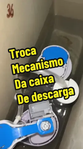 Troca Mecanismo Universal duplo Caixa de Descarga #asmr #manutencao #domestica 