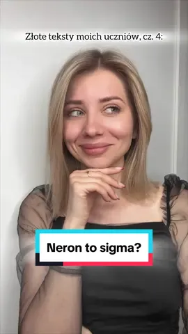 Jak myślisz, za kogo uwazał się Neron? #polishglots #literatura #językpolski 