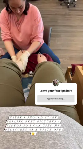 How much money is in this foot industry?  #foot #feet #tips #learning #joking #butmaybenot #sidehustleideas #fyp ##spa #salon #pedicure 