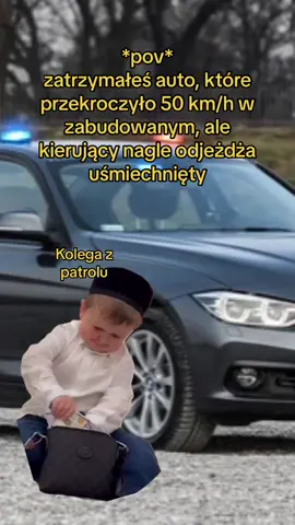 Z dystansem kochani 😉 #policijosmemos #polskapolicja #policja #mundurowka #wrd #ruch #drogowy #kontrola #drogowa #akcja #predkosc #hasbulla #kolega #z #patrolu 