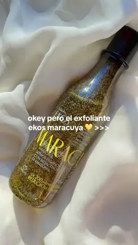 Exfoliante Ekos Maracuya 💛  ¿Ya lo probaste? Consiguelo aqui 🛍️.  #ekosmaracuya #naturaekos #maracuyanatura #maracuya #exfoliante #exfoliantecorporal #oloralimpio #parati #emprendimientoperuano #naturaperu #naturaperú #productosnatura #fyp #mundoaromape 