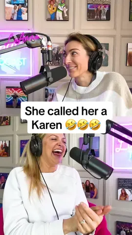 That escalated quickly 🤣 @Luisa Zissman @Anna Williamson @Global #luanna #luannathepodcast #funnyclips #comedypodcast #mumlife #karen #podcastclips 