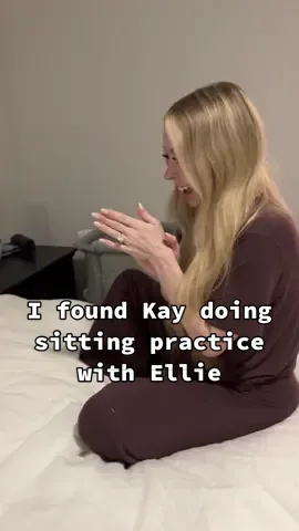 Ellie’s laugh at the end! 🥹😂 backstory ::: While at a checkup with Ellie’s doctor, we were told that she was excelling with her head support and hitting all of the milestones that she should be at for her age! He also said that if we wanted, we could start doing assisted sitting practices with her! ❤️ Kay was so excited at this news and, just recently, has been practicing with her from time to time after tummy times, not prioritizing it, but trying to give her the ability to practice some! 😂 I walked into one of these sessions and found Kay and Ellie practicing! It is so funny how Ellie will balance for a second and then accept her fate as she falls over without even trying to catch herself. 😂 It’s so funny for us to see, and Ellie seems to enjoy it too. We are so excited for her to be able to sit up on her own! It’s amazing how far she has come in only (almost) 5 months. I am so excited to see her continue to grow and learn new things! ❤️ #kayandtayofficial #couples #relationships #pregnant #postpartum 