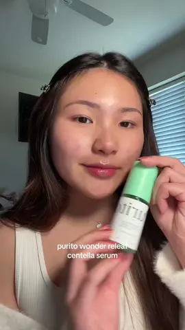 my sensitive skin holy grail 🍃 product: purito wonder releaf centella serum unscented #purito #puritoseoul #puritocentellaserum #10secsoothing #koreancentella #holygrailskincare #wonderreleaf #puritoambassador @Purito Seoul #sensitiveskin #skinbarrier #skinbarrierrepair 