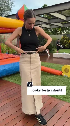 Levei meu filho na festa de 2 anos do seu priminho, e gravei alguns looks das mães para vocês! #OOTD #lookdodia #festainfantil 
