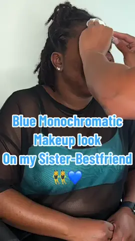 Bold Monochromatic makeup look on this beauty queen! This was my bestfriend first time getting a full face from a professional MUA. Thank you so much for being my model and always supporting my journey 💙👯‍♀️ #bluemonochromaticmakeuplook #narsnaturalradiantlongwearfoundation #dioreyeshadowpalette #combooilyskin #benefiteyebrowpencil #ardellwispies #tampamua #wesleychapelmua #bridalmua @ArdellBeauty @Nars Cosmetics 