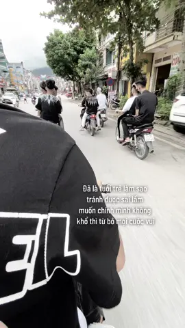 đã là tuổi trẻ làm sao tránh được sai lầm muốn chính mình không khổ thì từ bỏ mọi cuộc vui .  #cuocsongbinhyen #LearnOnTikTok #fyp  