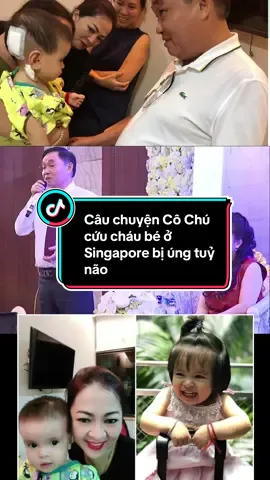 Cô Chú bay qua Singapore ngay trong đêm để cứu cháu bé bị úng tuỷ não. 🌸🤍❤️#nguyenphuonghang 