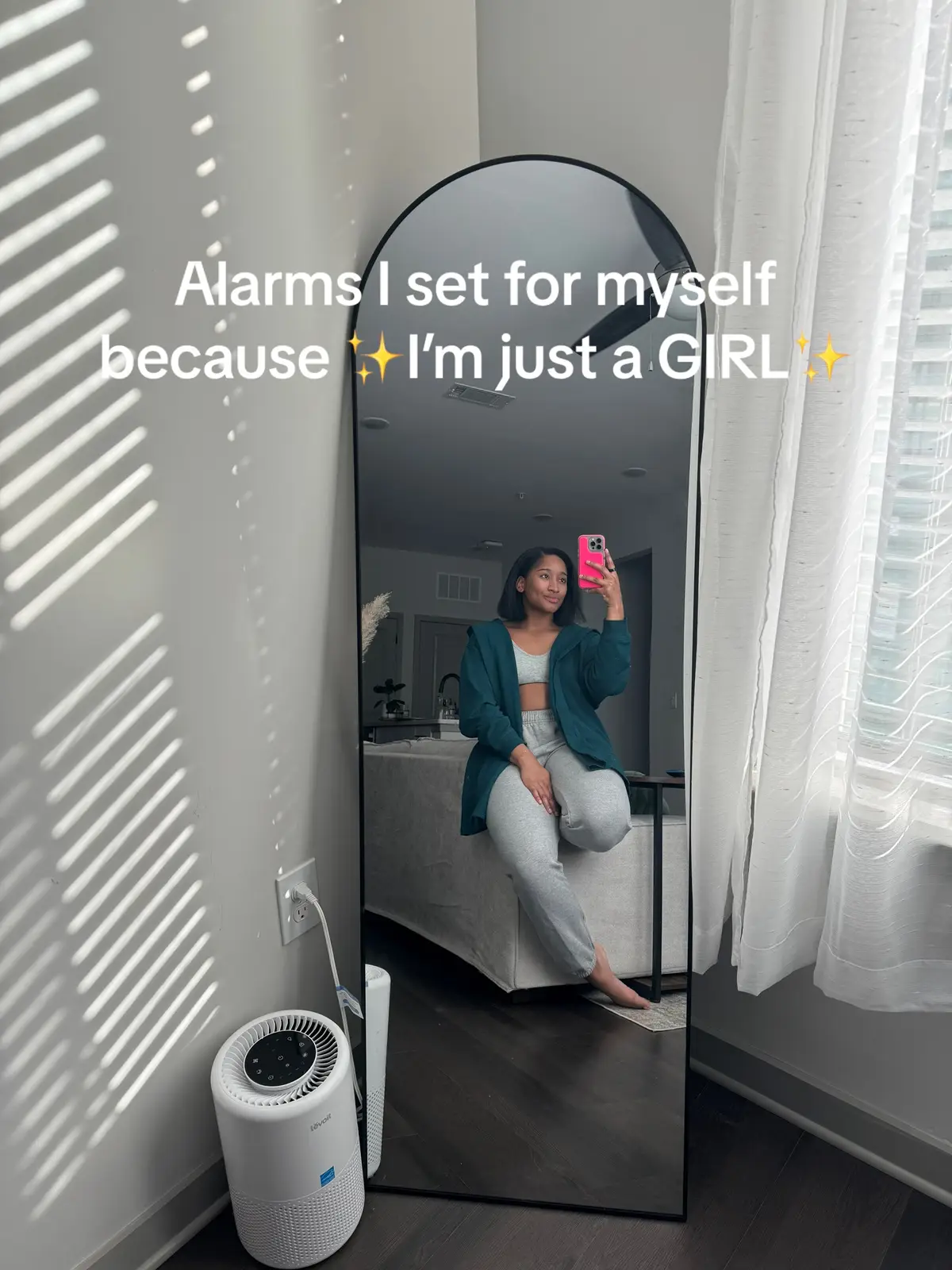 I liveeee on my iphone alarm clocks