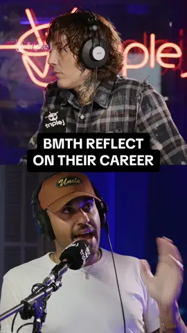 #bringmethehorizon reflect on their legacy @Abby & Tyrone  #triplej #bmth #music #interview 