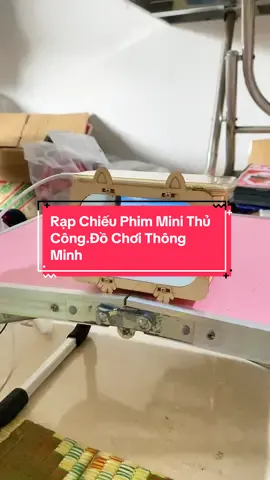 Cùng Con Khám Phá Thế Giới Xung Quanh Rạp Chiếu Phim Mini Tại Nhà Làm Bằng Gỗ Thủ Công #xuhuong #trending #dochoigiaoduc #dochoithongminh #hologram#giadunganhtu 