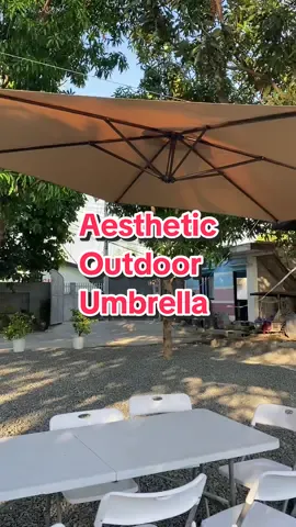Sagot sa sobrang init na panahon!  #OutdoorUmbrella #Aesthetic #JPReco #JPFam #JPeeps #JPFarm