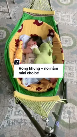 Phần 4 | 👉 Võng Khung Xếp Mini + Nôi Nằm Võng Cho Bé 👉 Khung Tháo Lắp Dễ Dàng - Nhỏ Gọn Tiện Lợi - Phòng Nhỏ Để Rất Tiện Lợi Nha 👉 Nôi Ebe Chống Gù Lưng Kèm Nệm Êm Ái Bé Nằm Rất Hợp Tác Ạ #vongkhungchobe #vongkhungkemnoi #xuhuong #tiktokshop #tuongtac 