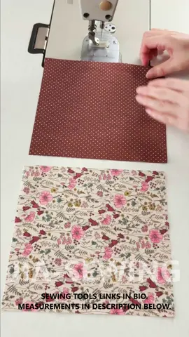 Fabric Multipurpose Storage💡✨ | DIY | Quick Sewing Tips No.124 💡Sewing Tools Links in Bio.💡  #DIY #sewing #sewingtips #sewingtipsandtricks #sewingtricks #quicksewingtips #fabricstorage #seamstress #tailor #jia-sewing  Measurements: 20x20cm, 4x4cm, 2.5cm