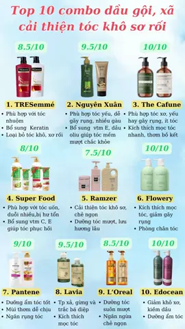Review chân thật tóp những combo gội xã được chị em dùng nhiều nhất 🥰 #combogoixa #daugoihuongnuochoa #reviewdaugoi #duongtoc #tipslamdep #chiaselamdep #daugoi #dauxa #xuhuong #fyp 
